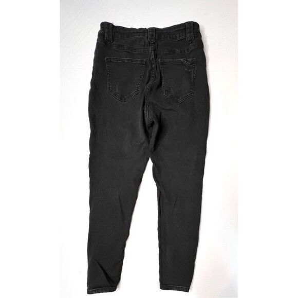 Haute Curve Skinny Ankle High Rise Stretch Black Jean sz 14 Y2k Hipster - Picture 7 of 9